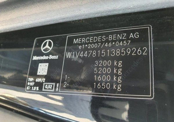 Mercedes-Benz Klasa V cena 797040 przebieg: 70591, rok produkcji 2021 z Mikołajki małe 596